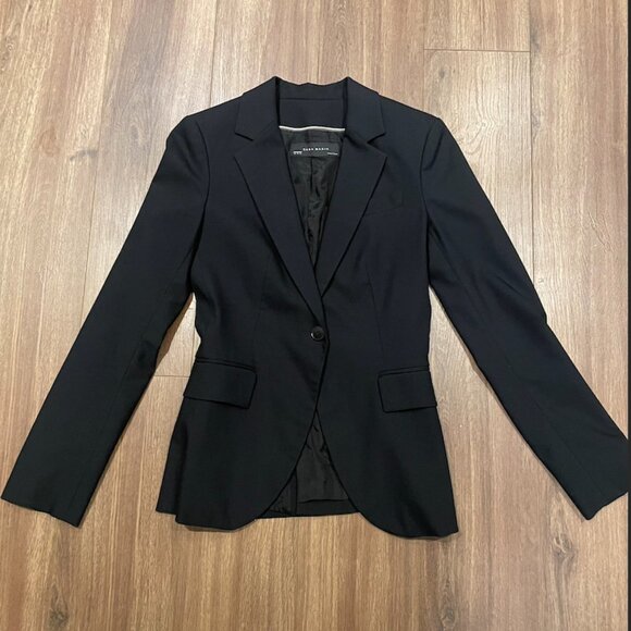 Zara Women's Black Blazer Size xs/s - Picture 1 of 6